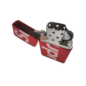 Supreme - シュプリーム ジッポー ロゴ オイルライター 赤 レッド 2018SS ☆AA★ Supreme シュプリーム 18SS Logo Zippo ロゴ ジッポ ライター