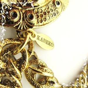 カネコイサオ KANEKO ISAO ネックレス ゴージャス トップ フリンジ