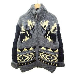 モンクレール MONCLER カウチン ダウンジャケット ニット カーディガン 
