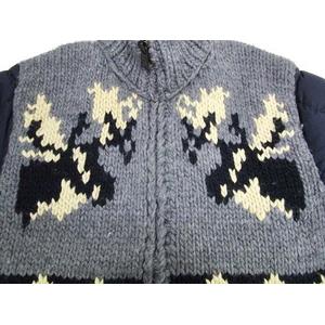 モンクレール MONCLER カウチン ダウンジャケット ニット カーディガン 