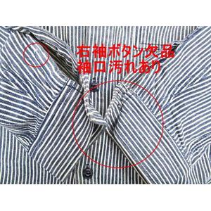 ステューシー STUSSY シャツ 長袖 ヒッコリー デニム ワーク