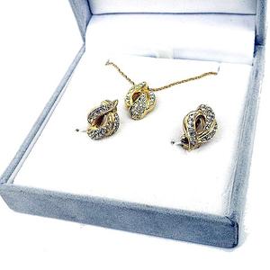クリスチャンディオール Christian Dior BIJOUX ネックレス イヤリング 