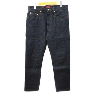 未使用品 シュプリーム SUPREME 18AW Rigid Slim Jean デニム パンツ 