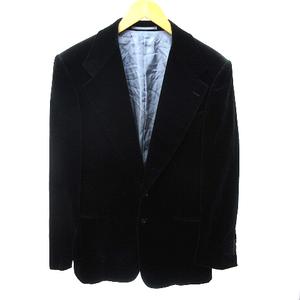 リングヂャケット Ring Jacket テーラードジャケット 2b ベロア 別珍 ブレザー センターベント フォーマル パーティー 48 M 黒 ブラック Ibs91 K メンズ 070 ベクトルパーク
