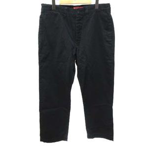 supreme chino pants black ブラック 黒 32（supreme