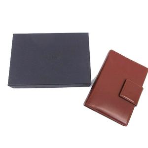 未使用品 プラダ PRADA システム手帳 レザー カバー ホック 小物