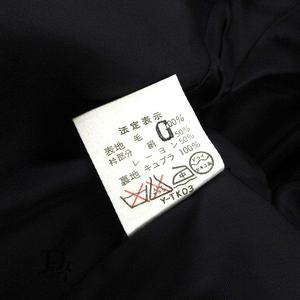 美品　クリスチャンディオール　アンサンブル　ワンピース　ジャケット　黒　サイズL クリスチャンディオール Christian Dior ブラックフォーマル