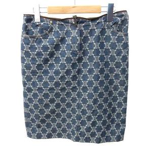 CELINE セリーヌ　マカダム柄　タイトスカート CELINE セリーヌ マカダム柄 タイトスカート