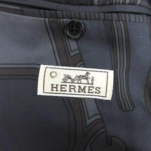 クールでスタイリッシュ♪【HERMES】タキシード 未使用品 エルメス HERMES タキシード スーツ パンツ