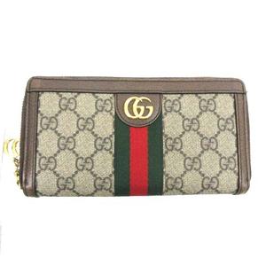 グッチ GUCCI 長財布 523154 オフディア ラウンドジップ GGスプリーム  