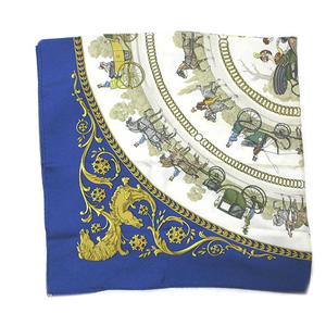 エルメス HERMES カレ90 la promenade de longchamps スカーフ