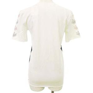 ルシアンペラフィネ レディースTシャツ 白 Lucien Pellat-Finet ルシアンペラフィネ Tシャツ カットソー