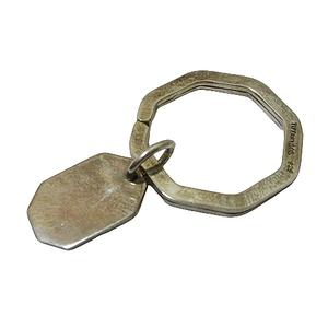 ティファニー TIFFANY & CO. オクタゴン キーリング キーホルダー