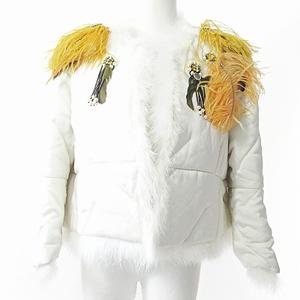 ソニアリキエル SONIA RYKIEL 17AW 中綿 フェザー ノーカラー  