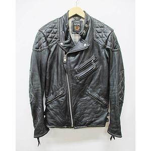 ショット SCHOTT レザージャケット M 黒 ライダース 裏地 