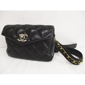 CHANEL ヴィンテージ シャネル マトラッセ ウエストポーチ