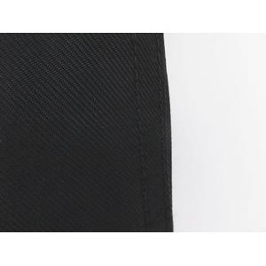 プラダ PRADA クロップドパンツ ジップフライ 絹 シルク 40S 黒系