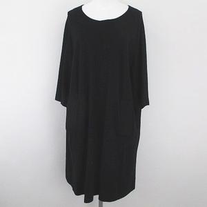 クロエ CHLOE ロング ワンピース 長袖 XS ブラック 黒系 ドルマン  