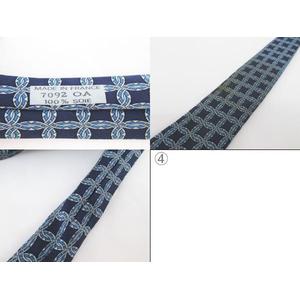 エルメス HERMES 7092 OA シルク 絹 ネクタイ レギュラータイ
