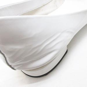 Repetto レペット パンプス ホワイト 37 ローヒール ホワイト 37 レペット Repetto ロンハーマン Ron Herman パンプス スクエア