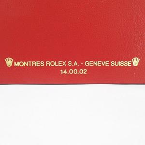 ROLEX ロレックス ケース 内箱 赤 レッド ロレックス ROLEX 外箱 内箱 冊子 腕時計入れ 純正 付属品 赤系