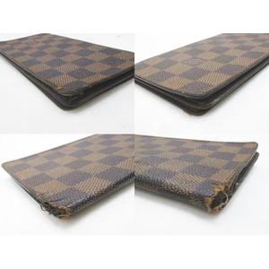 ルイヴィトン LOUIS VUITTON N60825 ダミエ ポルト カルト クレディ 二  