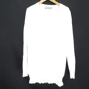 フォクシーニューヨーク FOXEY NEW YORK ロングスリーブラッフルヘム 