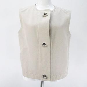 HERMÈS ベージュ コットン ベスト