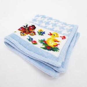 ルル★FEILER 鳥と花の刺繍タオルハンカチ&ペンケース&ミニバッグ ルル☆FEILER 鳥と花の刺繍タオルハンカチ&ペンケース&ミニバッグ