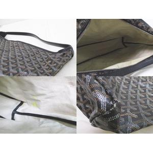 ゴヤール GOYARD フィッジィ ワンショルダーバッグ ロゴ ブラック 黒 
