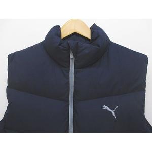 プーマ PUMA スポーツライフスタイル sportlifestyle ダウンベスト 紺