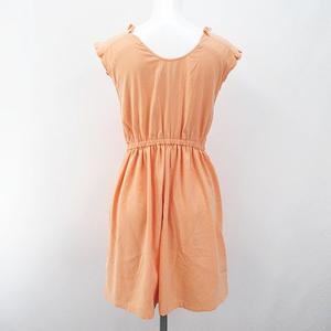 ミリオンカラッツ Million Carats ノースリーブ ミニ丈 ギャザーワンピース F ピンク系 フレア 裏地 レディース 077 ベクトルパーク