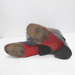 クリスチャンルブタン Christian louboutin ロングブーツ チェーン