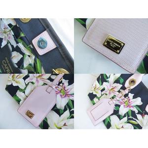 美品 ドルチェ&ガッバーナ CAPRI キャンバス トートバッグ 2way 花柄 ドルチェ&ガッバーナ ドルガバ DOLCE&GABBANA CAPRI キャンバス トート