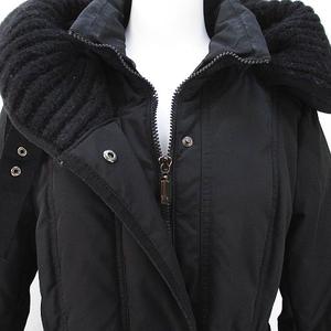 超美品　モンクレール　CHACAL シャカール ダウンコート ロング　ベルト付き MONCLER モンクレール レディース ナイロン コート ロング