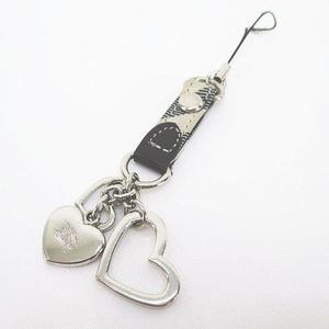 BURBERRY　バーバリー　チャーム　キーホルダー　ハート BURBERRY バーバリー チャーム キーホルダー ハート