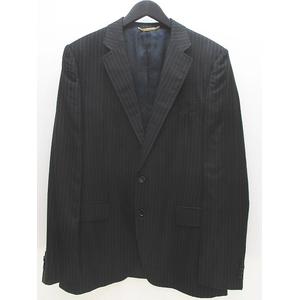 ドルチェアンドガッバーナダークグレー ストライプ テーラードジャケット DOLCE&GABBANA SALE 未使用 ドルチェアンドガッバーナ DOLCE