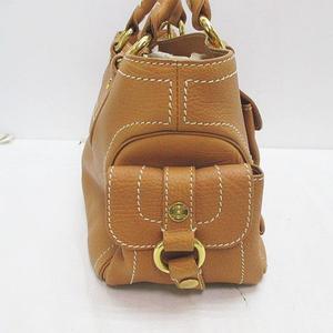 CELINE セリーヌ ゴールド ハンドバッグ レザー セリーヌ CELINE トートバッグ バギーハンドバッグ ステッチ