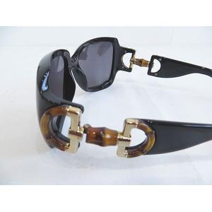 GUCCI バンブー ホースビット サングラス レディース　2969 グッチ GUCCI ホースビット バンブー GG 2969/S D28BM 57□16 115