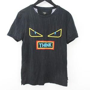 フェンディ FENDI FY0626 A5CA THINK モンスター 半袖 カットソー T 