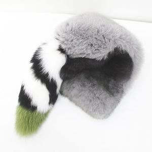 フェンディ FENDI マフラー ショール ティペット フォックス