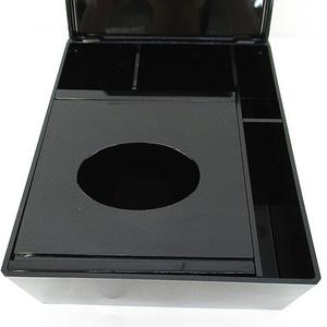 シャネル CHANEL メイクボックス コスメ ミラー ブラック 黒