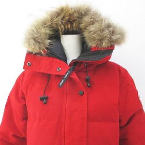 カナダグース CANADA GOOSE ダウンジャケット コート S/P 赤系 レッド 