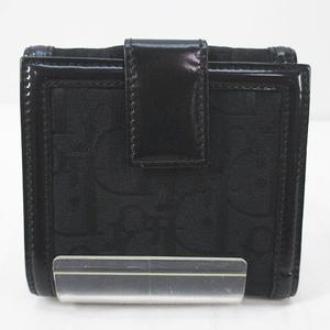 クリスチャンディオール Christian Dior 2つ折り財布 Wホック コンビ 