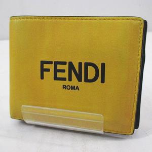 新品 フェンディ FENDI コインケース 小銭入れ 黄色 モンスター