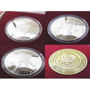 SEOUL1988 ソウルオリンピック 記念硬貨 6枚セット コイン メダル