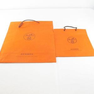 HERMES ショッパー袋 オレンジ 楽天市場】エルメス HERMES 純正 正規オレンジショッパー 正規店