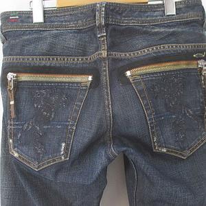 ディーゼル DIESEL WASH0087J SLAMMER ロング丈 デニムパンツ パンツ 