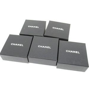 シャネル CHANEL 空箱 5点セット アクセサリーBOX ブラック 黒 ギフト 