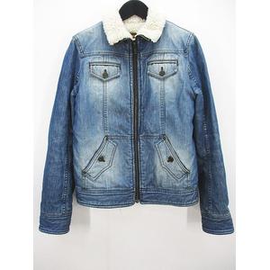 マークジェイコブス MARC JACOBS ボア デニムジャケット XS 青系 